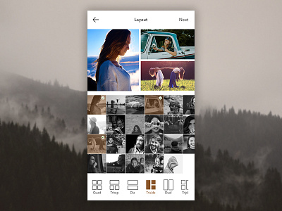 Layout generator app grid image layout mobile