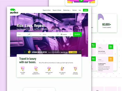 Ourbus Homepage Revamp