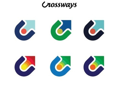 Crossway Logos educational growth logo