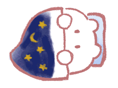 Goodnight blanket character characterdesing goodnight illustration night sleep sleeping