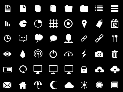 Unos update - 100 icons! + Marketplace launched! clean icons marketplace