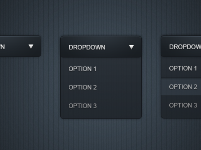 Dropdown menu