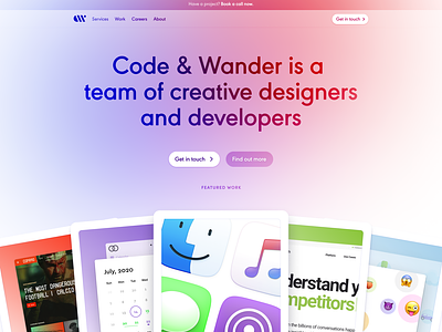 Code & Wander Redesign