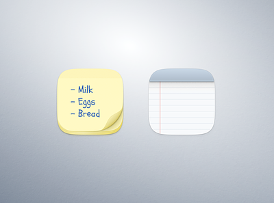 Stickies + Notes app icon icon list notes stickies