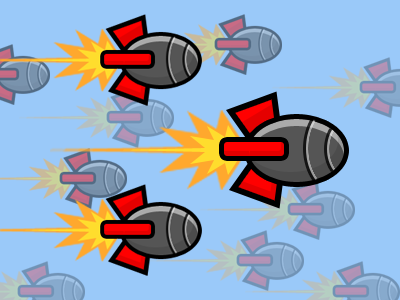 Bombs away! bomb cartoon