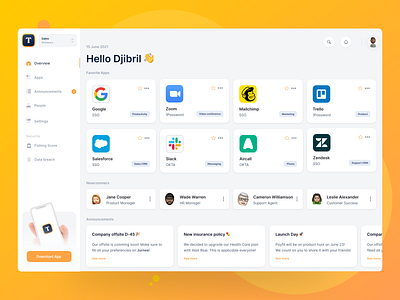 App Manager - Dashboard 🧑‍✈️