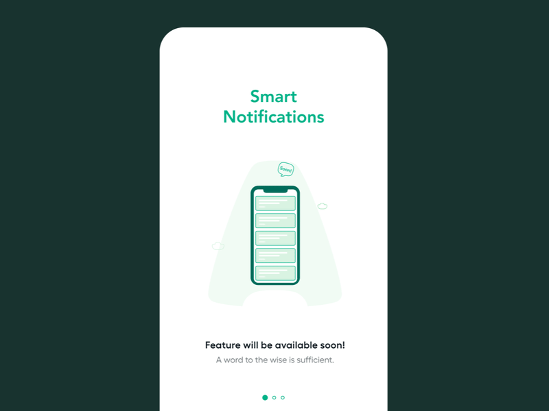 Animated onboarding for business phone app ☎️