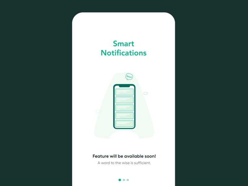 Animated onboarding for business phone app ☎️ after effect animation app gif green illustration mobile onboarding phone product product design sketch ui ux