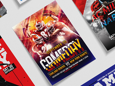 Amazing sport flyer templates