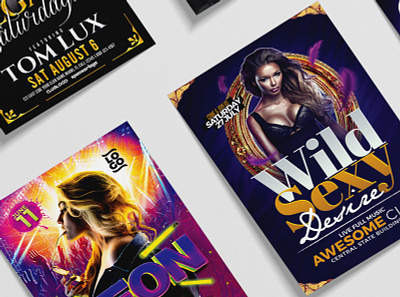 Amazing club and party flyer templates club design event flyer instagram print psd