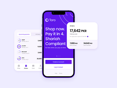 Diagrams for Taro — Fintech Startup