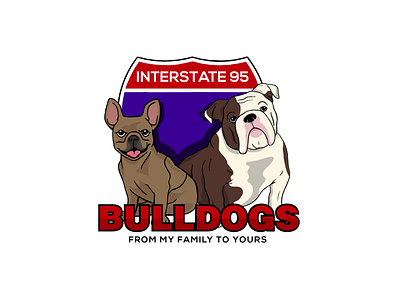 Interstate Bull Dog Logo Design