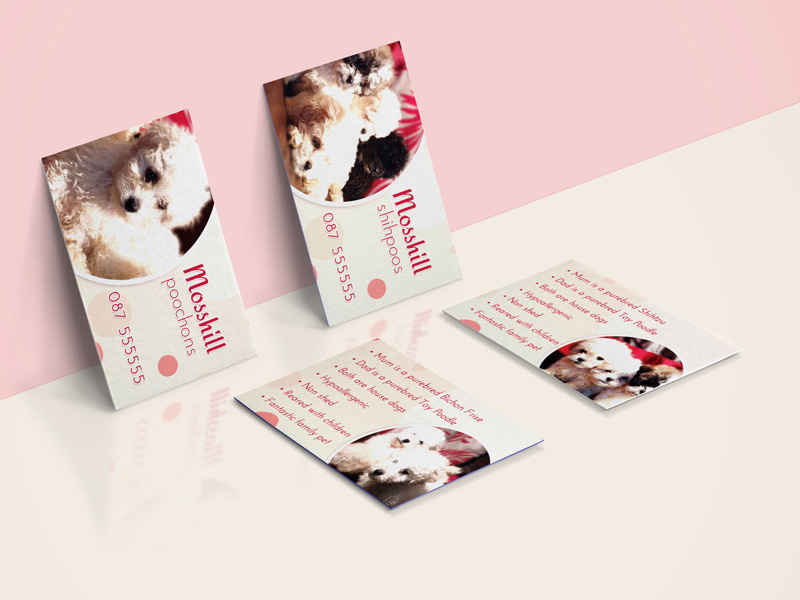 Dog Breeder Business Card by Linda Biggane on Dribbble