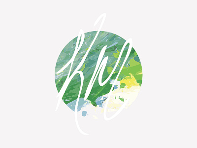 Kathleen Murphy Art Logo Design By Linda Biggane On Dribbble