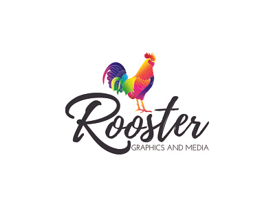 Rooster Logo Design branding hand drawn illustration logo logo design rooster