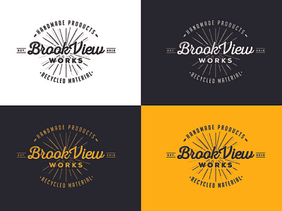 Brookview Logo Design