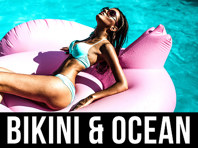Bikini And Ocean Lighroom Presets Package adobe bikini blogger creativemarket influencer instagram lightroom lightroom presets presets retouchlab summer template