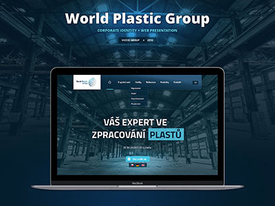 World Plastic Group #1 globe logo modern plastic responsive vizzio webdesign world world plastic group