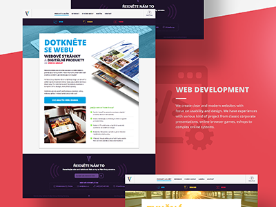Vizzio Group - Branding & Digital Agency #3 business card colorful design digital agency ui ux vizzio vizzio group webdesign webdesigner