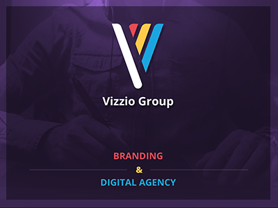Vizzio Group - Branding & Digital Agency #1 business card colorful design digital agency ui ux vizzio vizzio group webdesign webdesigner