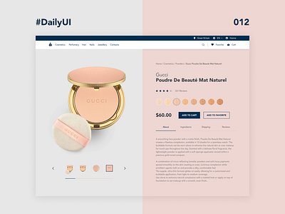 DailyUI_012_E-Commerce Shop