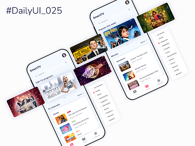 DailyUI_025_TV App cartoon cartoons cinema daily 100 challenge daily ui daily ui 025 daily ui challenge daily ui design challenge dailyui dailyui 025 dailyuichallenge movie movie app movies smarttv tv tvapp ui