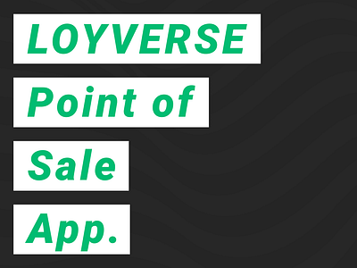 Point of Sale App