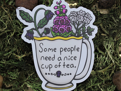 Nice Cups of Tea Sticker