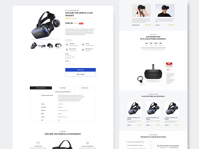 Shopify landing page