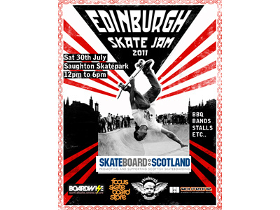 Edinburgh Jam 2011v7 contest skateboard