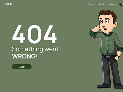 404 page design