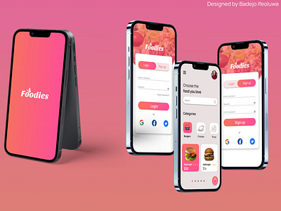 A Food App Design