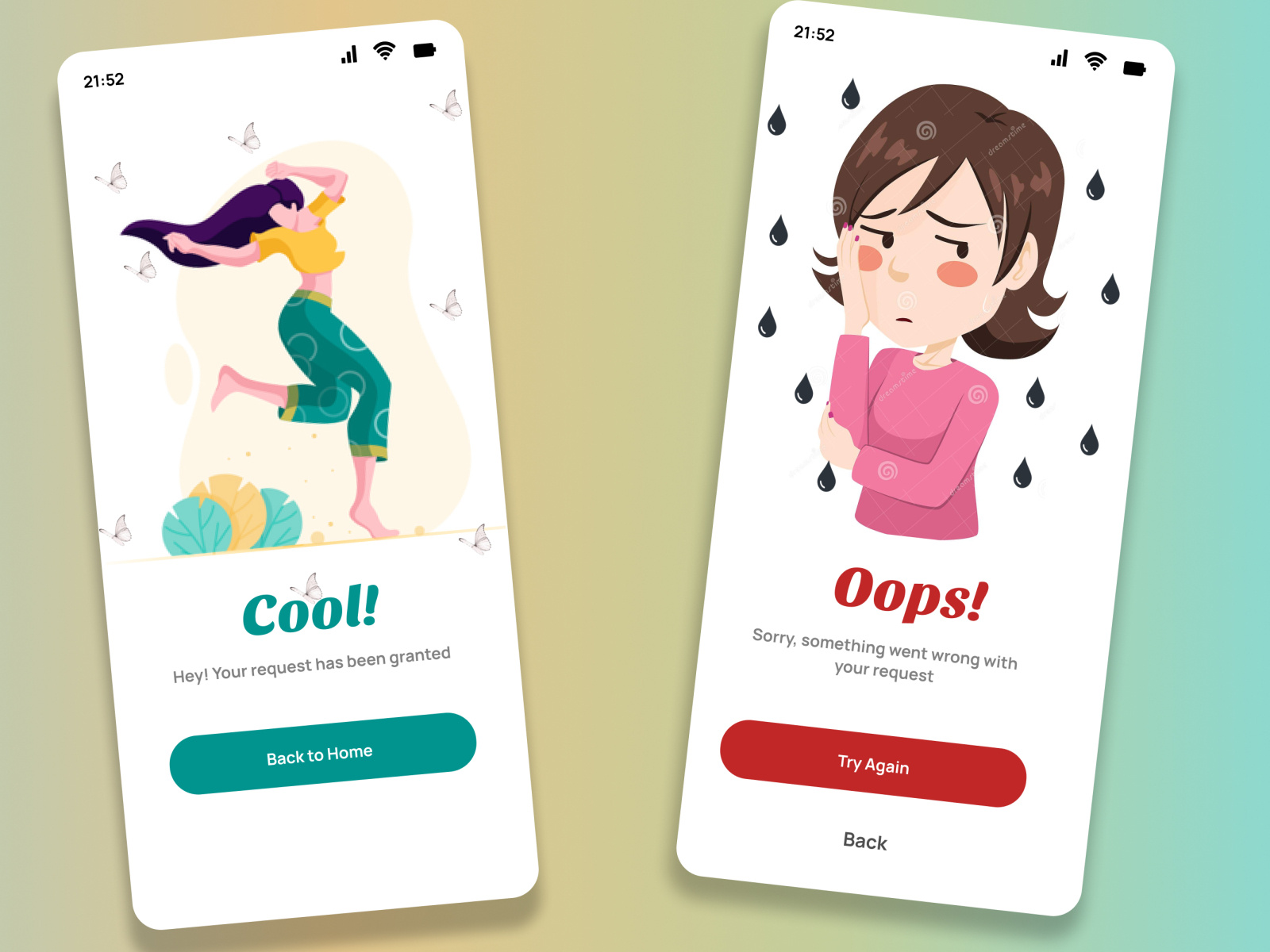 Flash Messaging by Badejo Ifeoluwa on Dribbble