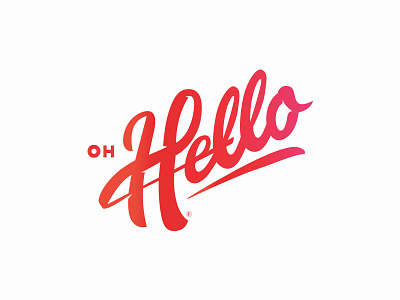 Oh Hello Logo Concept