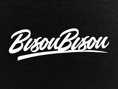 Bisou Bisou Lettering Rebound