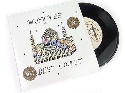 Wavves / Best Coast: Summer Is Forever 2 Vinyl 7"