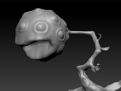 Plant (In The Works) Two wip zbrush