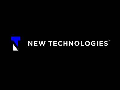 New Technologies blue branding design development logo logodesign mill production