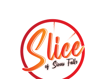 Slice Logo design graphic design illustration logo typography