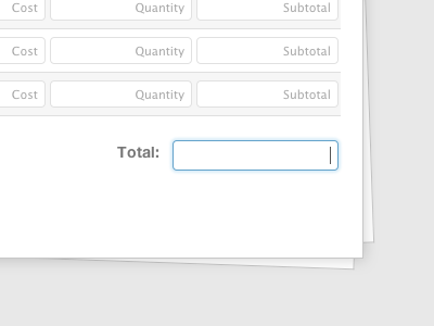 Invoice css3 invoice