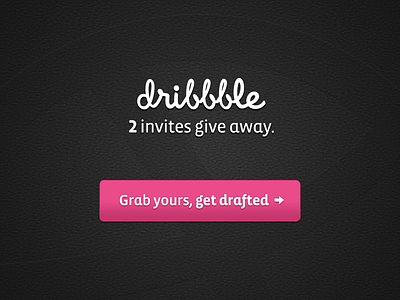 Dribbble invites give away