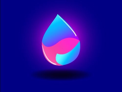 Colourful Drop 3d design graphic design illustration vector