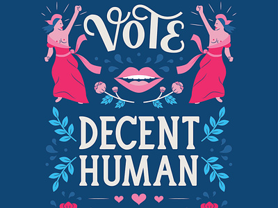 Vote Decent Human Being 2020