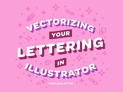 Vectorizing Your Lettering in Illustrator