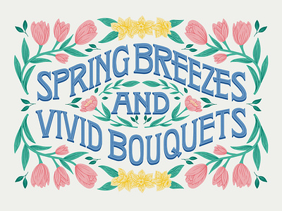 Spring Breezes and Vivid Bouquets