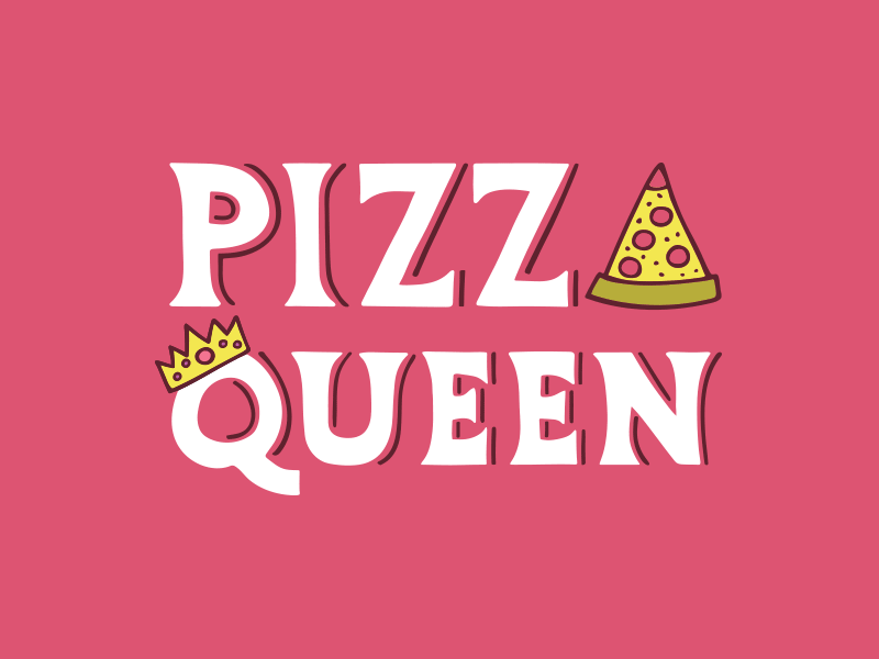 Pizza Queen by Jessica Molina on Dribbble