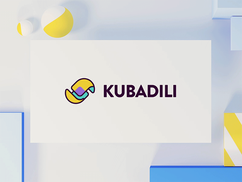 Kubadili - Logo animation animation 2d animation after effects branding logo motion typography ui uidesign vector