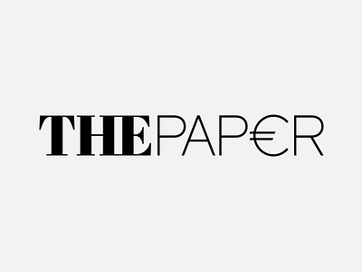 The Paper Logo Design