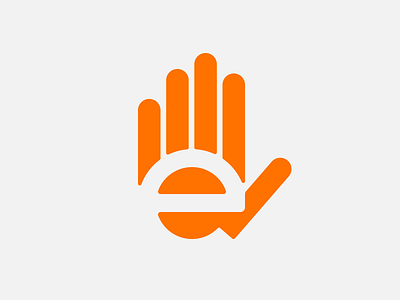 Edesign logo – experimental redesign brand e edesign hand logo mark redesign simple symbol wrist