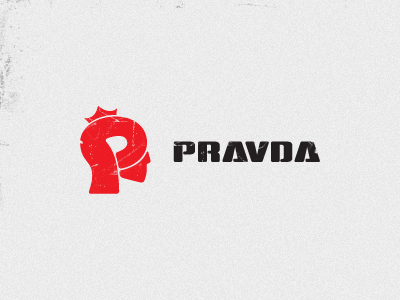 Pravda Ltd. publishing logotype black chadomoto dimiter petrov logo logotype mark online pravda print publishing red sign димитър петров